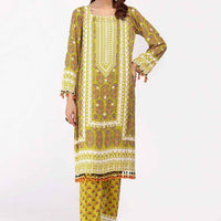 Cotail Green Unstitched Suit - Gul Ahmed