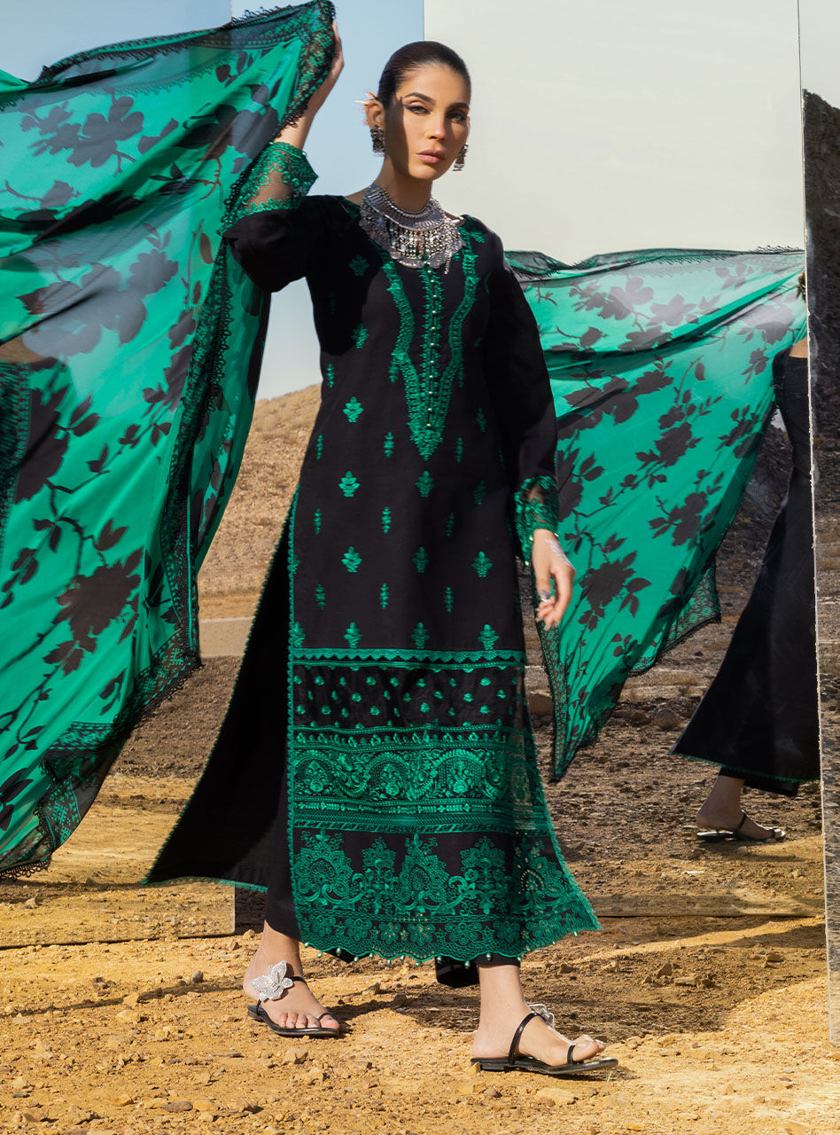Mahal 3 Piece Suit - Zainab Chottani