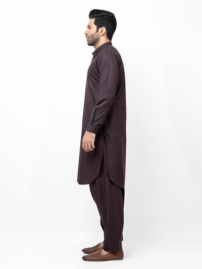 Brown Kameez Shalwar - Eden Robe