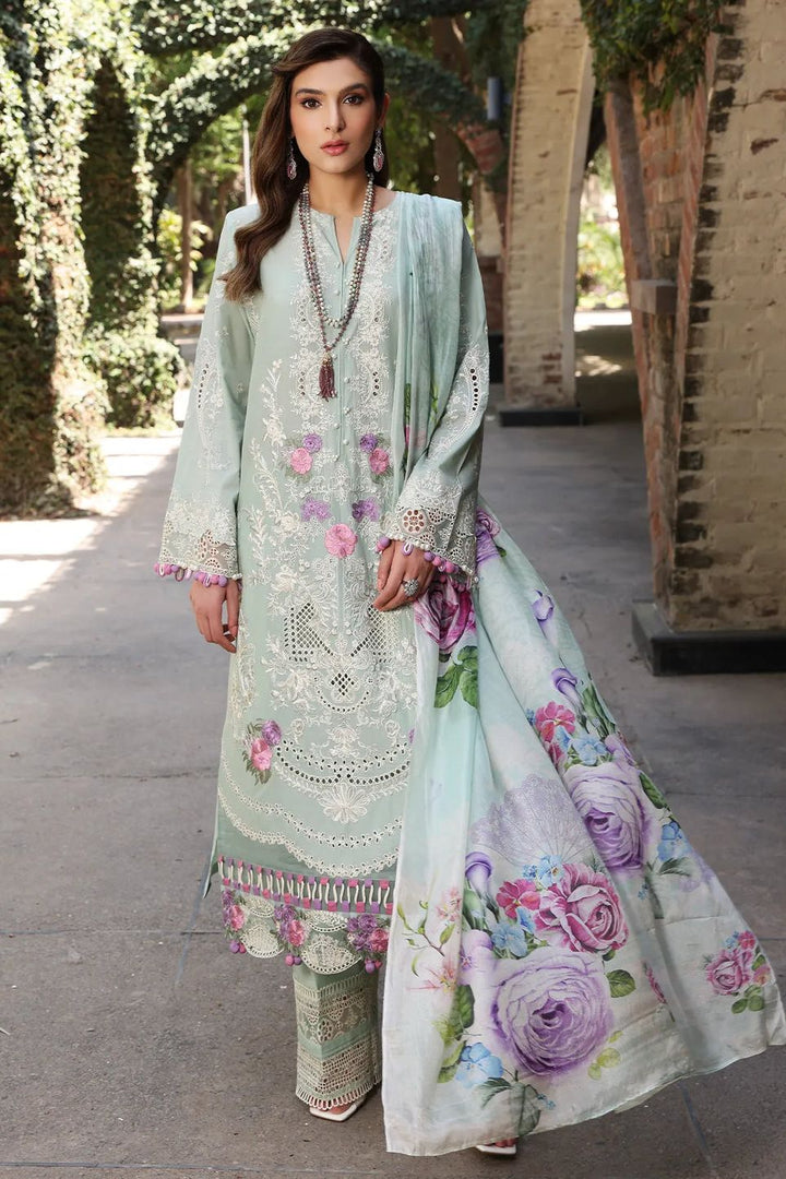 Serenity 3 Piece Suit - Elaf Chikankari Collection