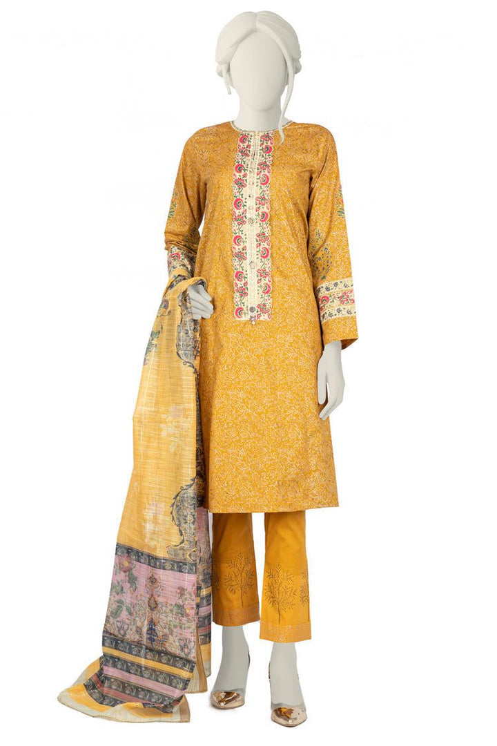 Aliza 3 Piece Suit - J. Junaid Jamshed