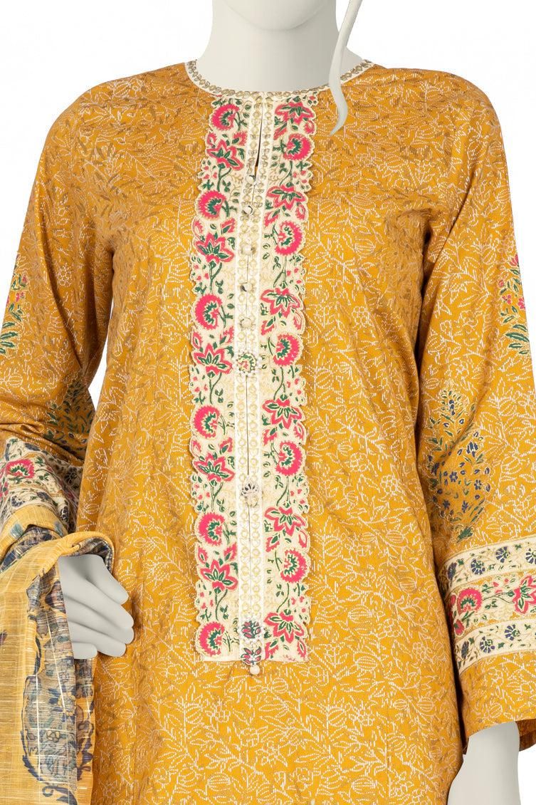 Aliza 3 Piece Suit - J. Junaid Jamshed