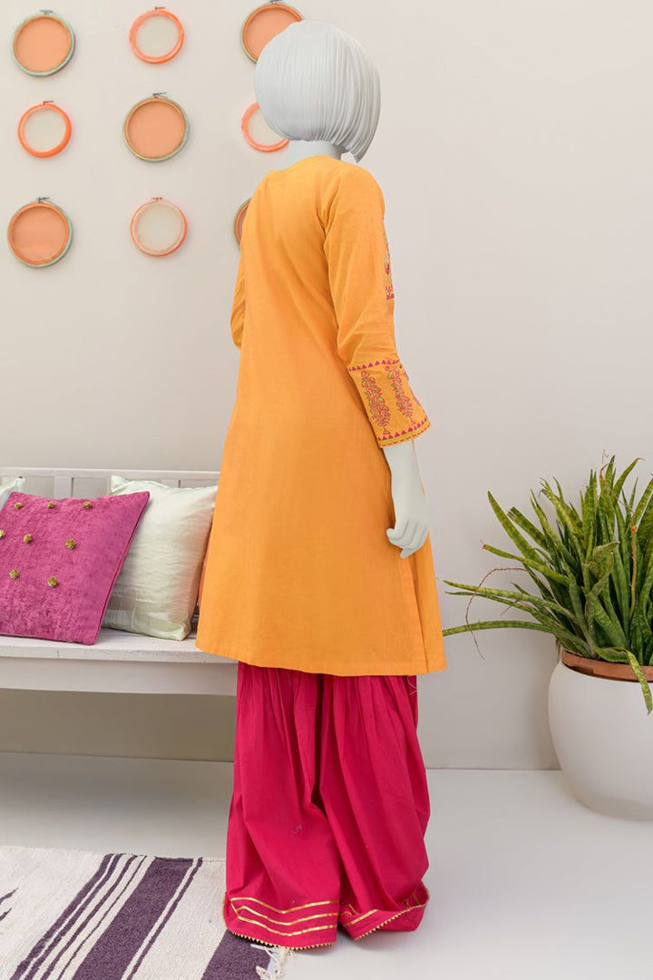 Lawn Mustard Kurti - J. Junaid Jamshed