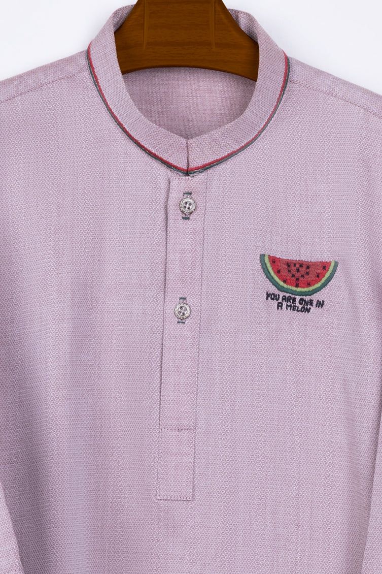 Cotton Pink Kameez Shalwar - J. Junaid Jamshed