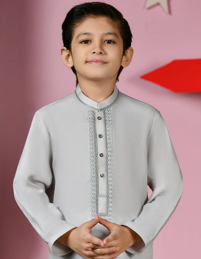 Cotton Ash Kurta Pajama - J. Junaid Jamshed