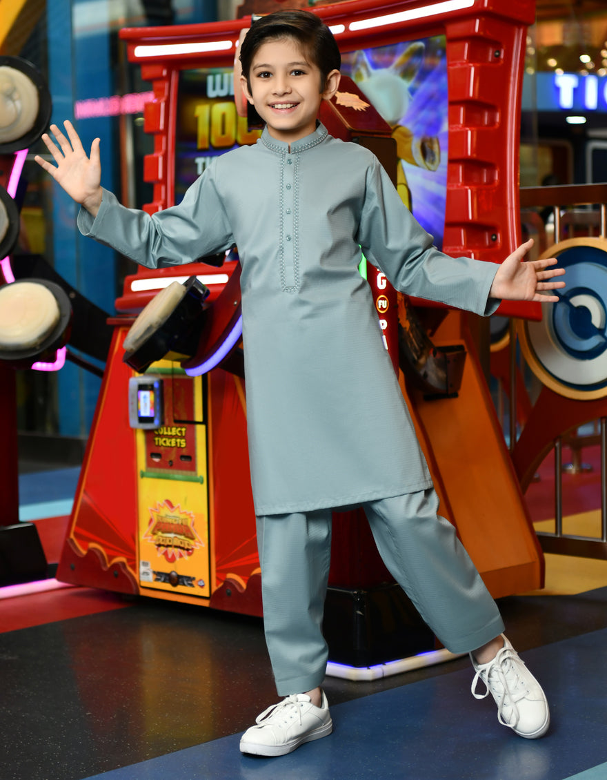 Junaid outlets jamashed kids regular shalwar kameez