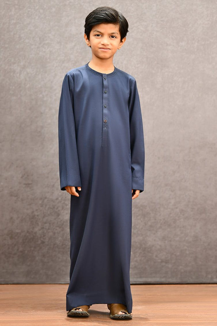 Navy Blue Jubba - J. Junaid Jamshed