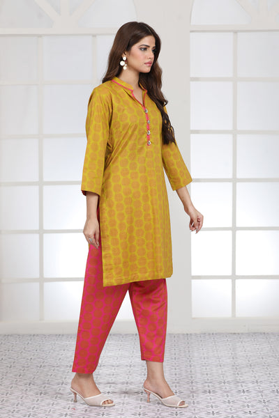 Yellow Cambric Suit (2 Piece) - Limelight