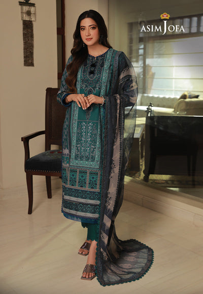 AJAS-02 - Asim Jofa Stitched Asra Intermix Collection