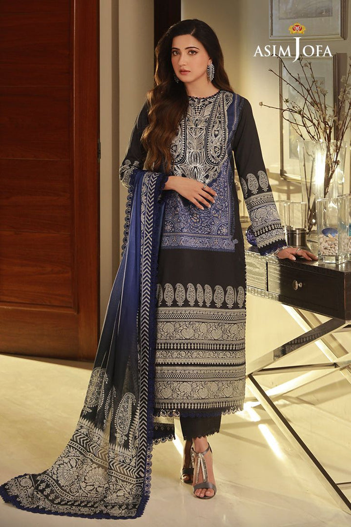 AJAS-09 - Asim Jofa Stitched Asra Intermix Collection