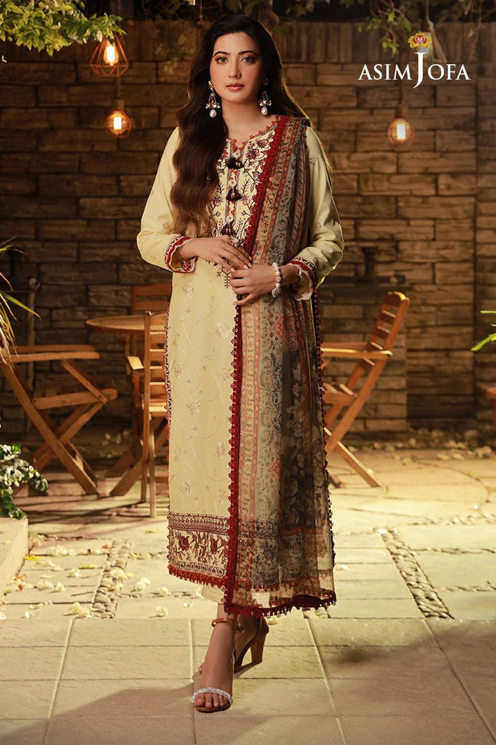 AJAS-27 - Asim Jofa Stitched Asra Intermix Collection