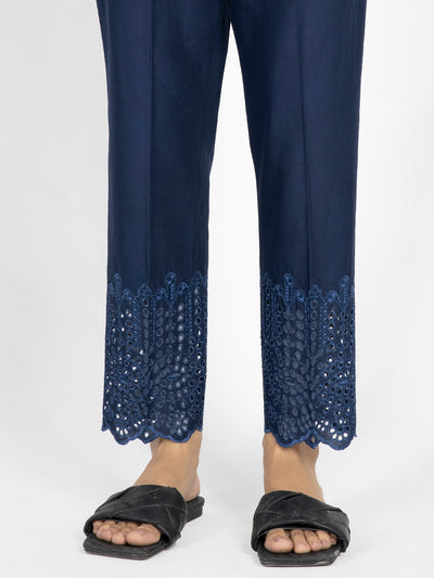 Cambric Blue Ladies Trouser  -  Almirah