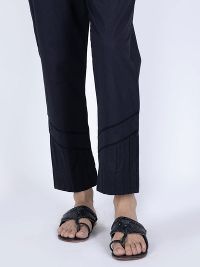 Cambric Black Trouser - Almirah