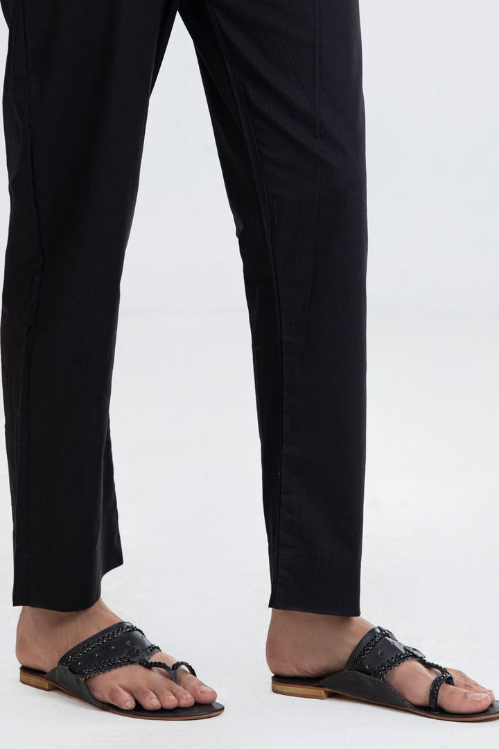 Cambric Black Trouser - Almirah