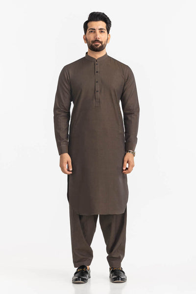 Mehndi Kameez Shalwar - Gul Ahmed