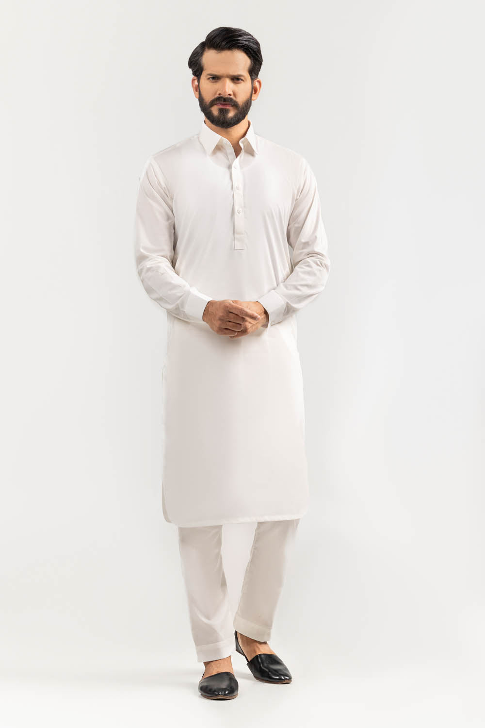 Off White Kameez Trouser - Gul Ahmed