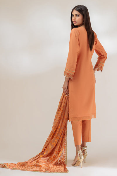 Cambric Orange 3 Piece Suit - Bonanza