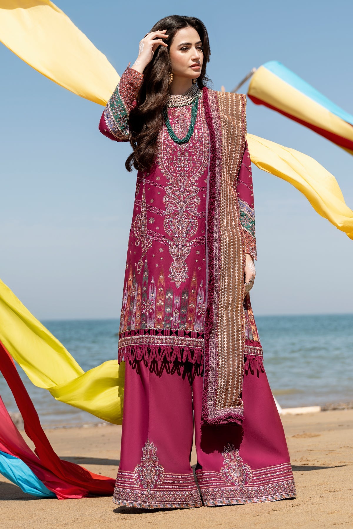 Gulposh 3 Piece Suit Shahkaar Festive - Jazmin