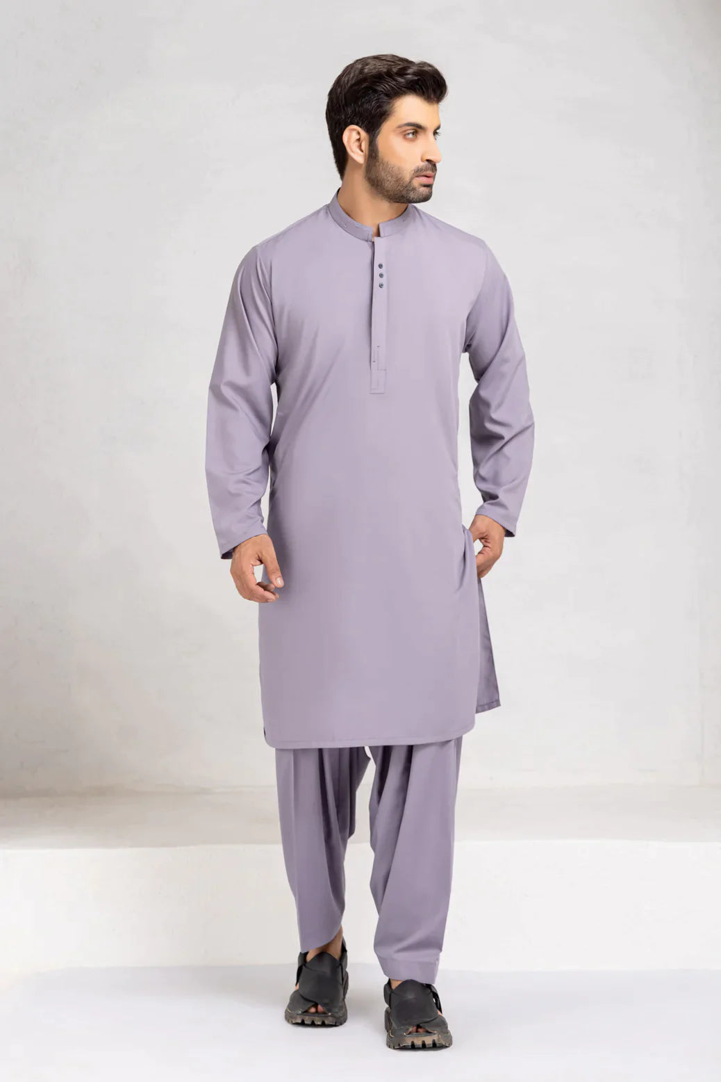 Blended Pigeon Kurta Shalwar - Bonanza