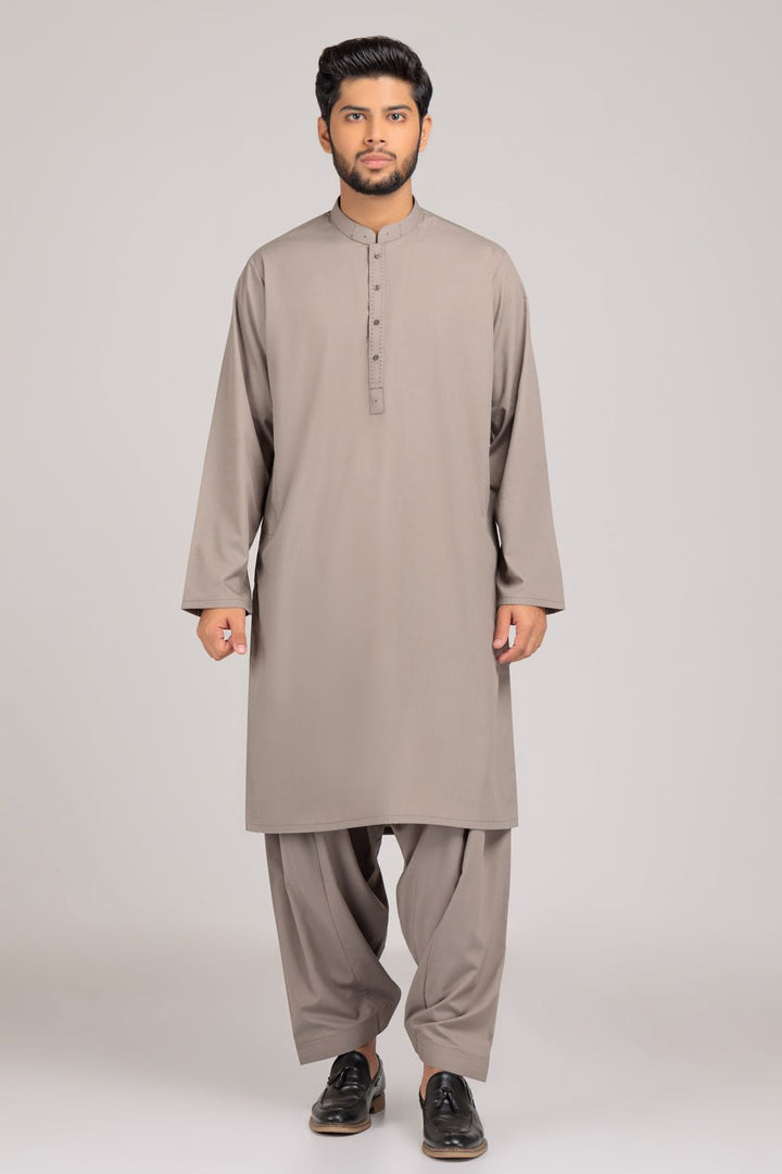 Blended Earth Kurta Shalwar - Bonanza