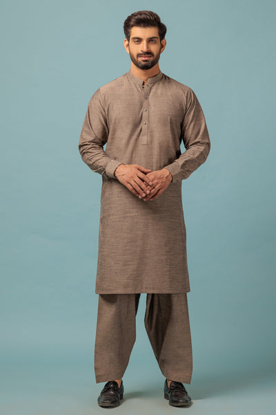 Yarn Dyed Stone Kameez Shalwar - Bonanza