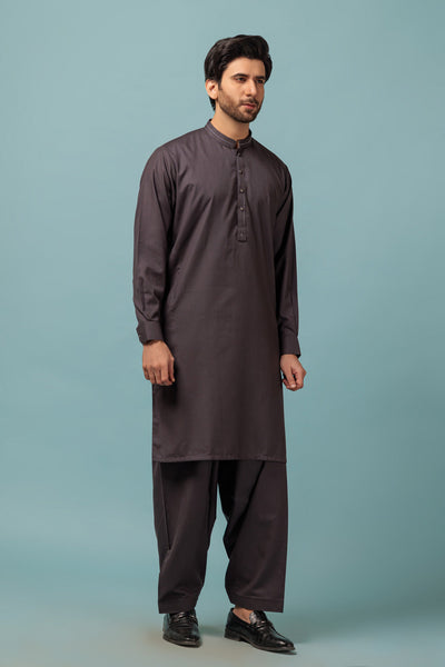 Blended Indigo Kameez Shalwar - Bonanza