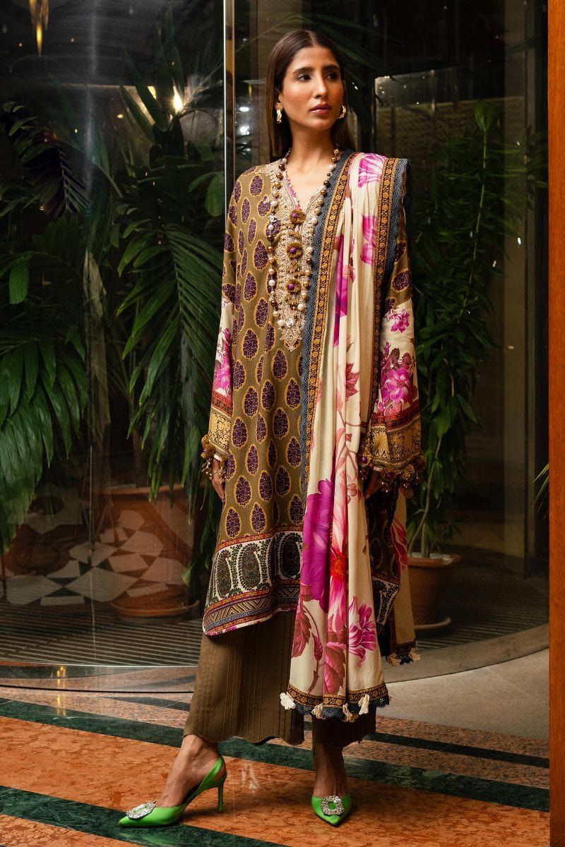 Design 4B - Sana Safinaz Muzlin Winter Stitched