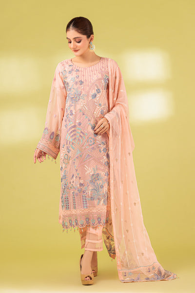 Chiffon Pink 3 Piece Suit - Bonanza