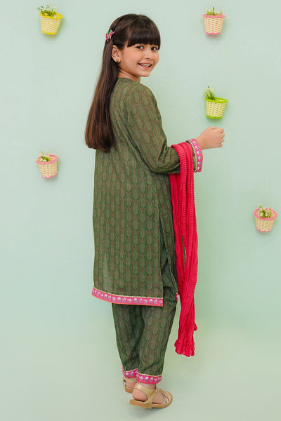 Cotton Green 3 Piece Suit - Ochre