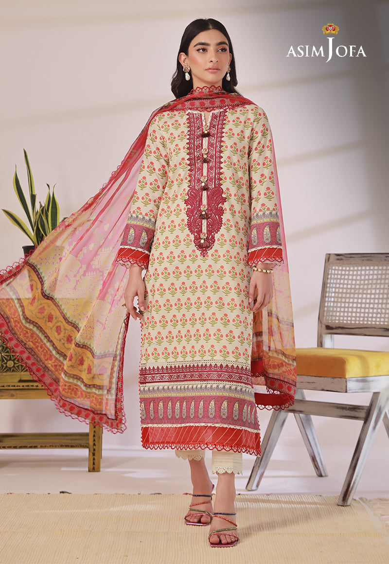 AJBP-12 - Asim Jofa Basic Print Suit