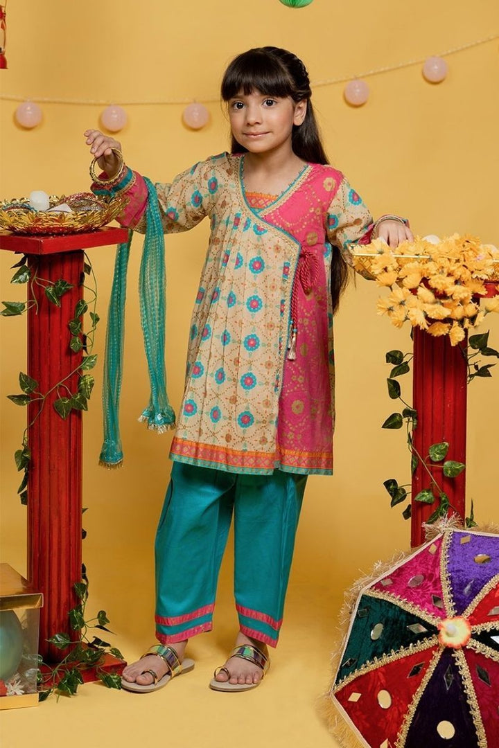 Fawn & Tea Pink 3 Piece Suit - Senorita Kids