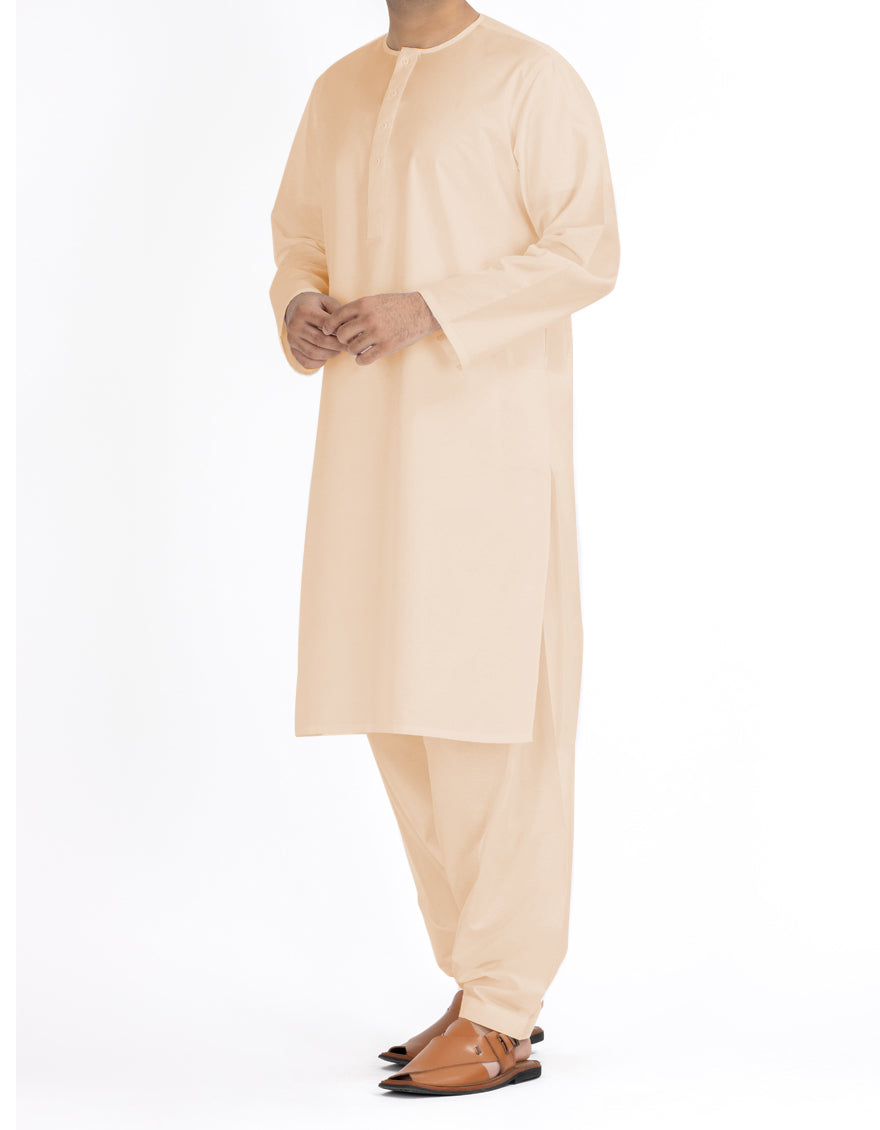Beige Inner Suit - J. Junaid Jamshed