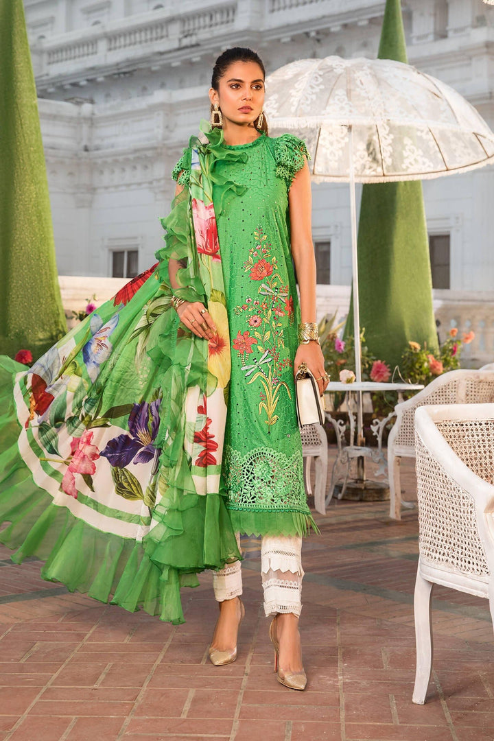 Design 7B Luxury Lawn Collection - Maria B