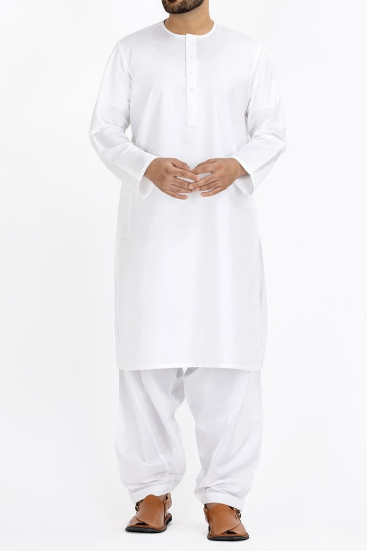 Off White Inner Suit - J. Junaid Jamshed