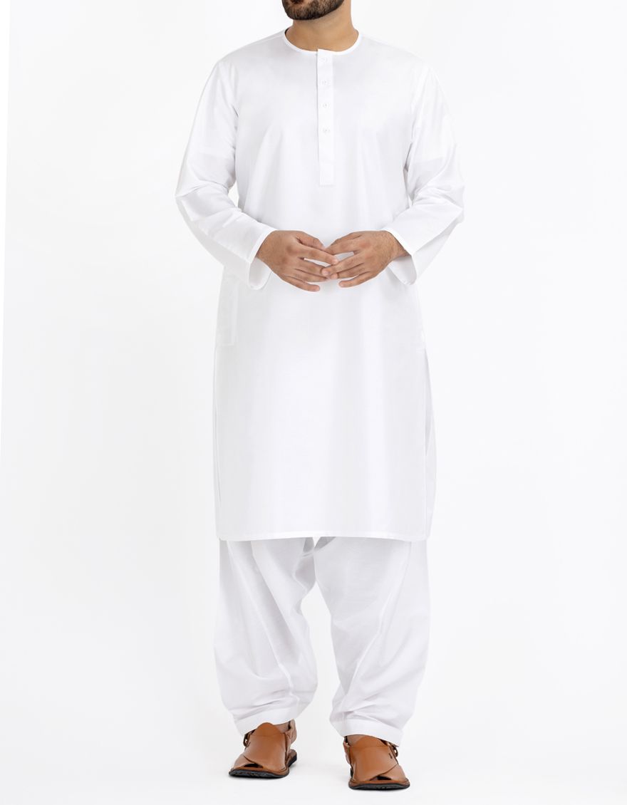 Off White Inner Suit - J. Junaid Jamshed - Janan
