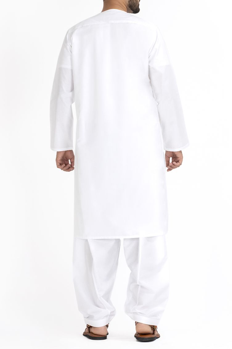 Off White Inner Suit - J. Junaid Jamshed