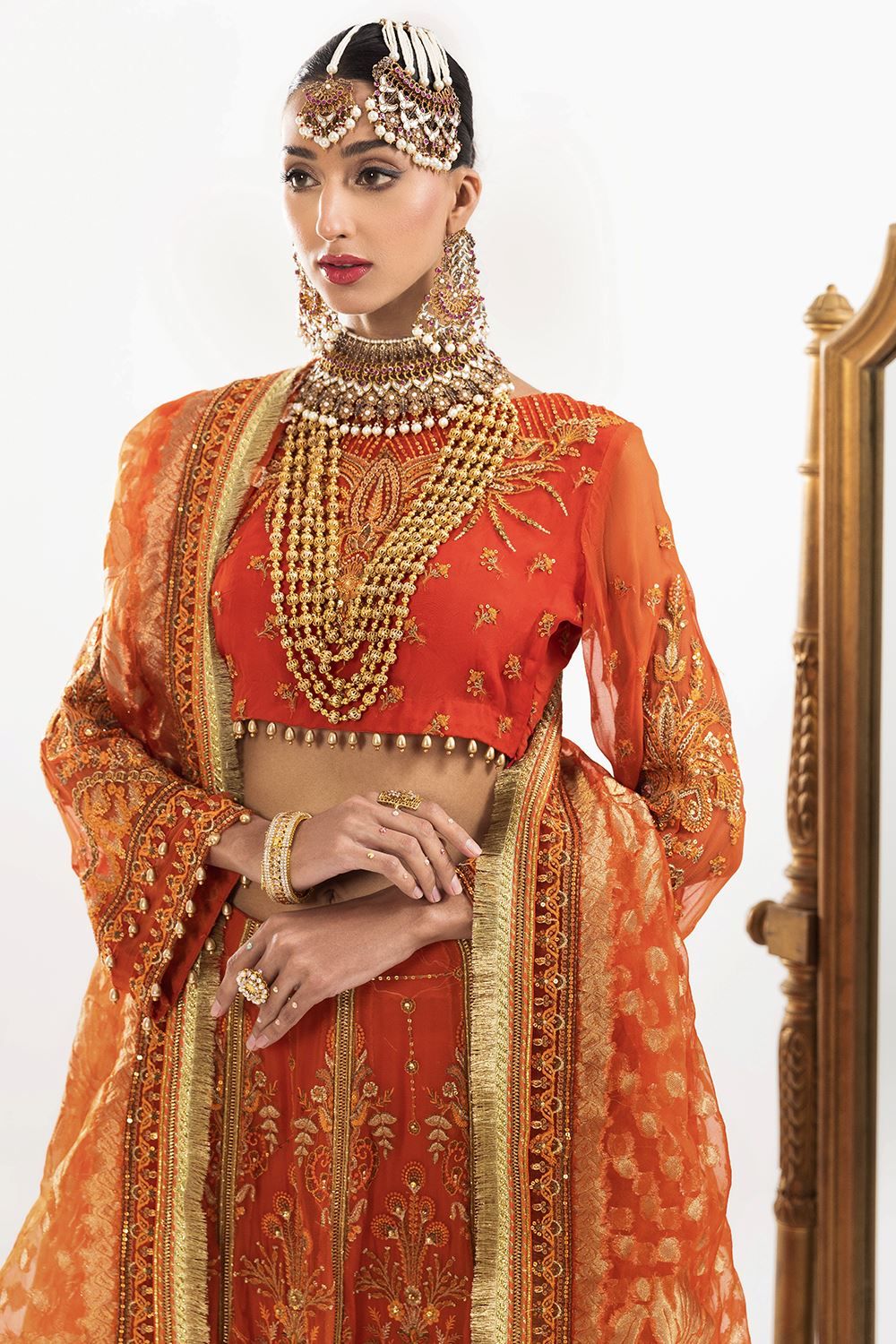 Net Copper 3 Piece Suit - Lawn