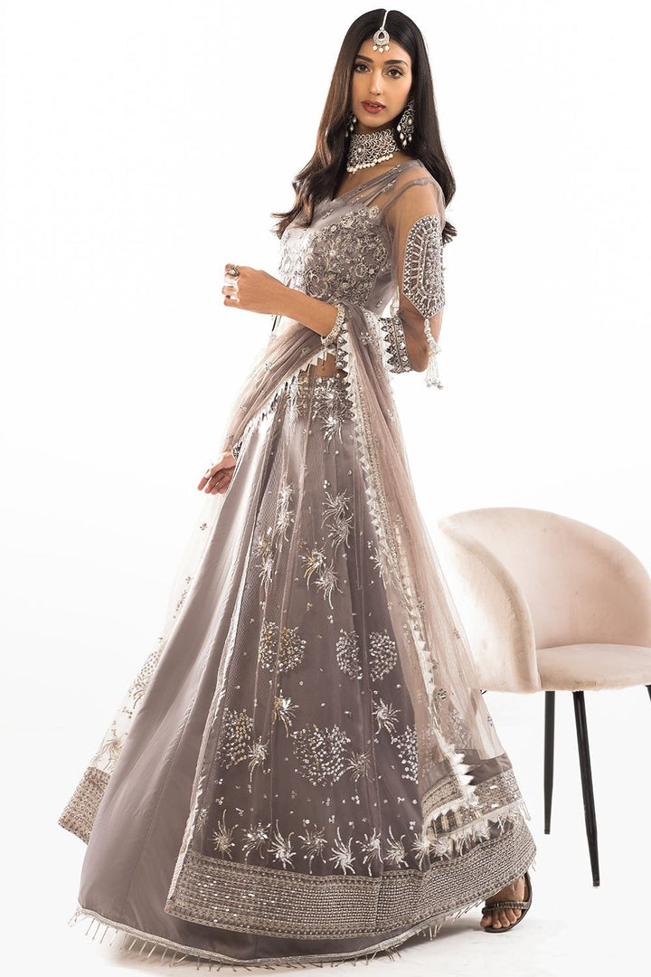 Net Grey 3 Piece Suit - Lawn