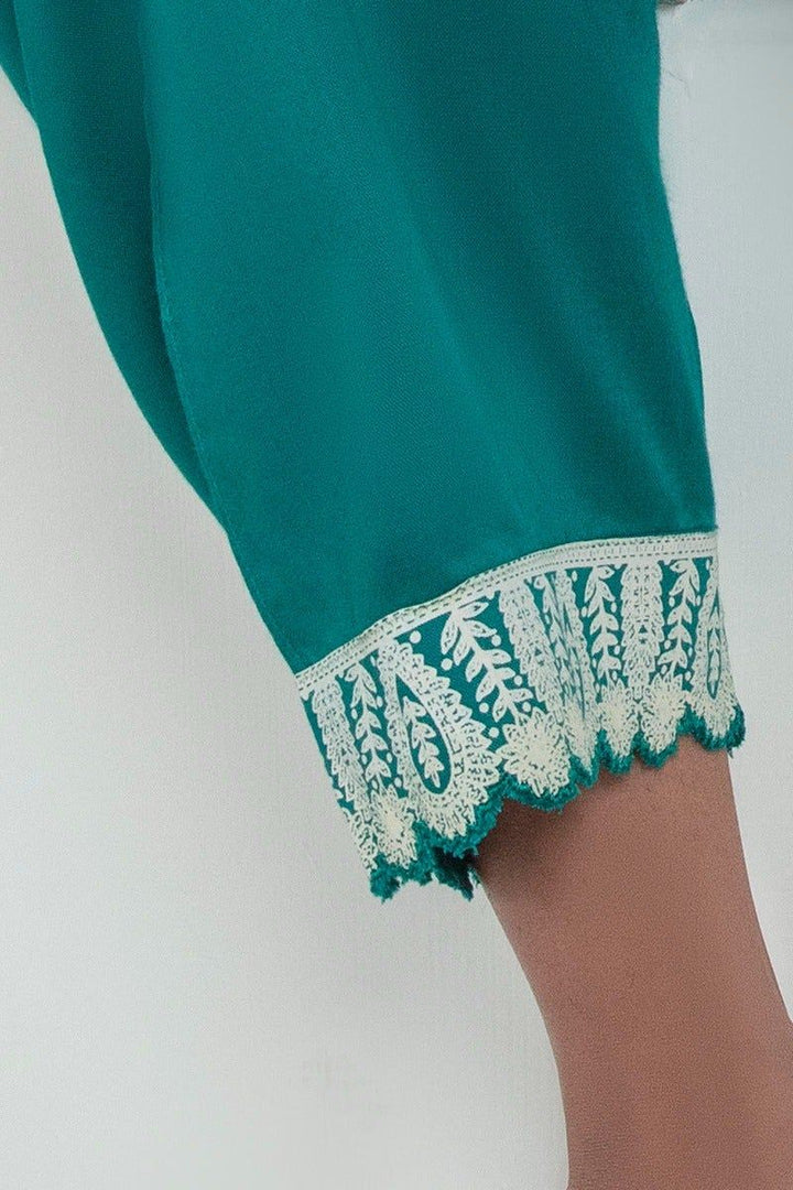 Green Shalwar - Sana Safinaz