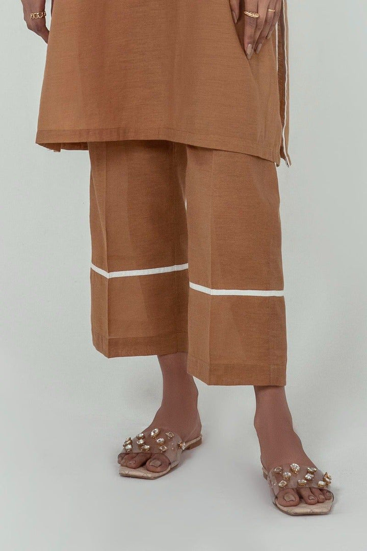 Brown Culotte - Sana Safinaz