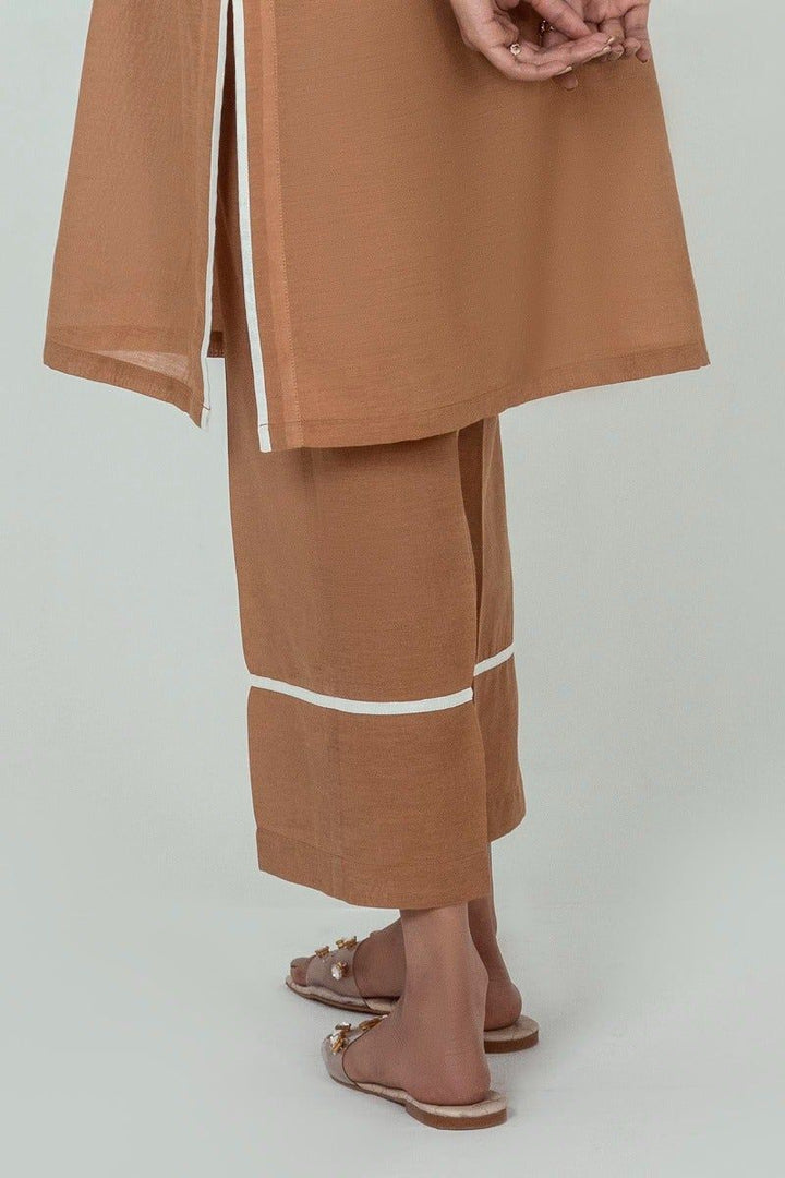 Brown Culotte - Sana Safinaz