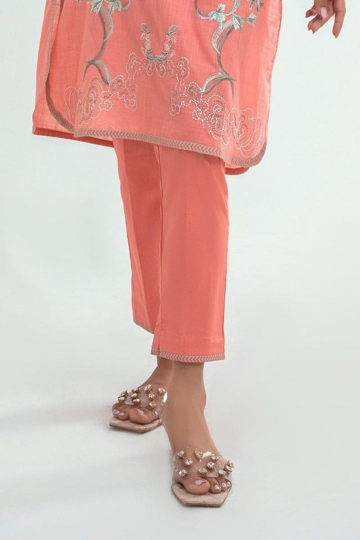 Peach Trousers - Sana Safinaz