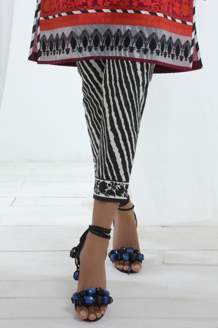 Black and White Trousers - Sana Safinaz
